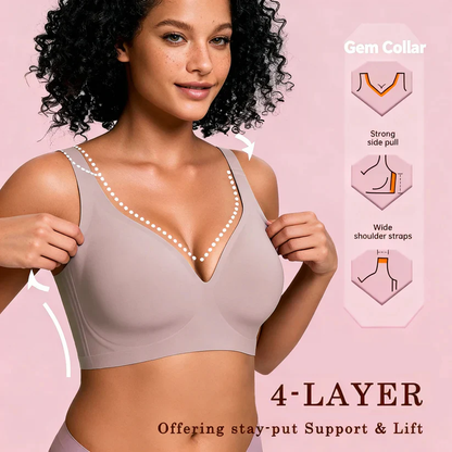 Final 3 Hours: 60%OFF🔥Women’s Wireless Deep V Push-Up Bralette â€?Ultra-Comfortable T-Shirt Bra