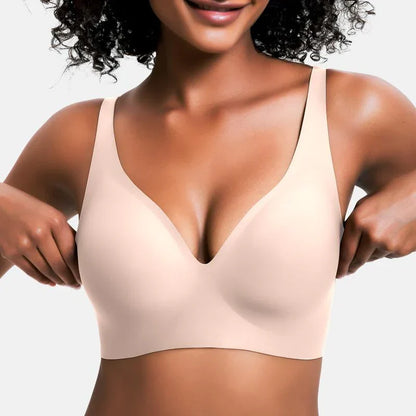 Final 3 Hours: 60%OFF🔥Women’s Wireless Deep V Push-Up Bralette â€?Ultra-Comfortable T-Shirt Bra