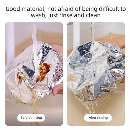 💥💥home dining table food container aluminum foil heat-retaining cover