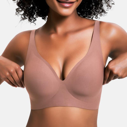 Final 3 Hours: 60%OFF🔥Women’s Wireless Deep V Push-Up Bralette â€?Ultra-Comfortable T-Shirt Bra