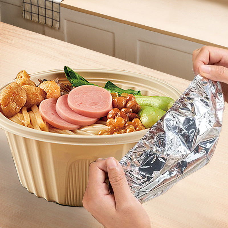 💥💥home dining table food container aluminum foil heat-retaining cover